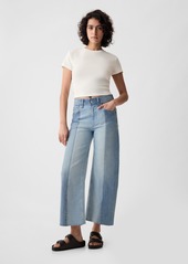 Gap High Rise Stride Wide-Leg Ankle Jeans