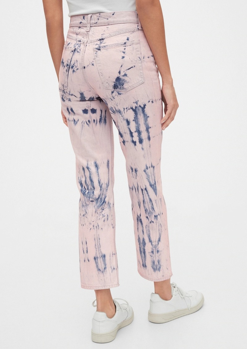 gap tie dye jeans