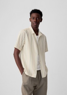Gap Jacquard Striped Shirt