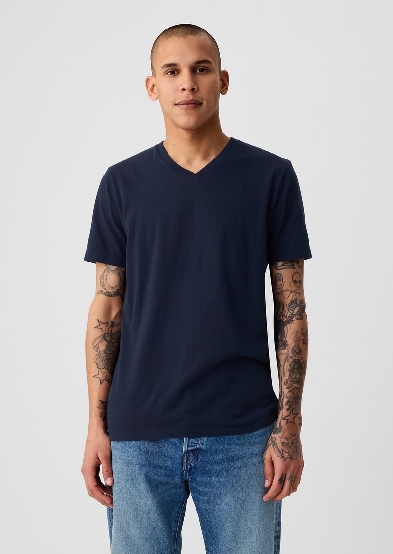 Gap Jersey V-Neck T-Shirt