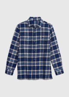 Gap Kids Organic Cotton Flannel Shirt