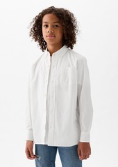 Gap Kids Organic Cotton Poplin Shirt