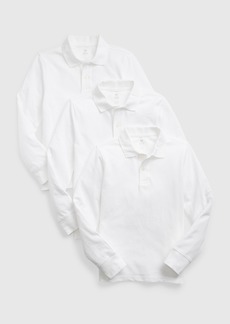 Gap Kids Organic Cotton Uniform Polo Shirt Shirt (3-Pack)