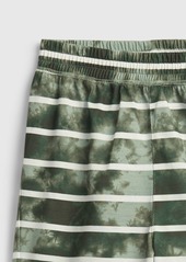 Gap Kids 100% Recycled Tie-Dye Stripe PJ Shorts