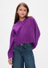 Gap Kids CashSoft Oversized V-Neck Sweater