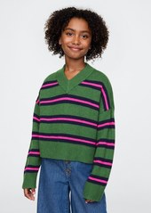 Gap Kids CashSoft Oversized V-Neck Sweater