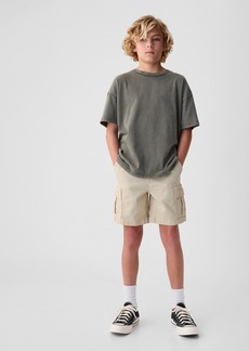 Gap Kids Easy Cargo Khaki Shorts