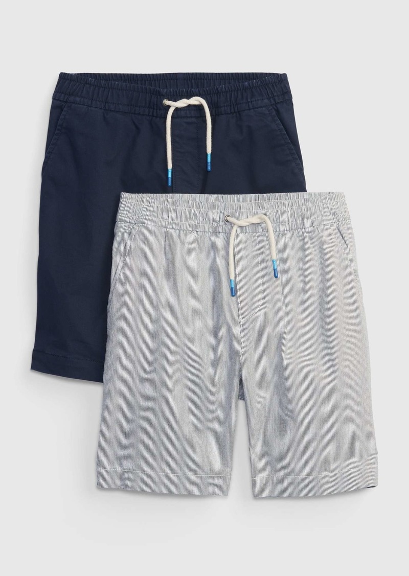 Gap Kids Easy Pull-On Shorts (2-Pack)