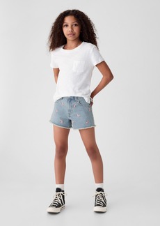 Gap Kids High Rise Denim Shorts