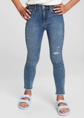 Gap Kids High-Rise Distressed Ankle Jeggings with Washwell&#153