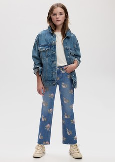 Gap Kids High Rise Floral '90s Straight Jean