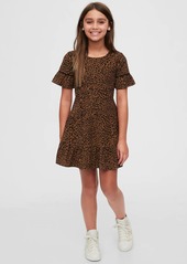 Gap Kids Leopard Print Cord Dress
