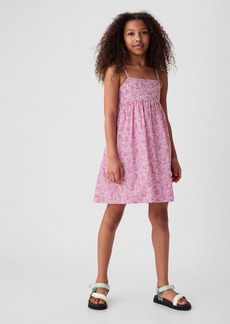 Gap Kids Linen-Blend Floral Dress