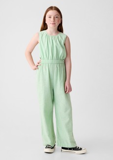 Gap Kids Linen-Cotton Jumpsuit