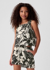 Gap Kids Linen-Cotton Tank Top