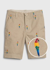 Gap Kids Lived-In Khaki Shorts with Stretch