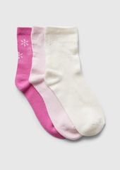 Gap Kids Logo Crew Socks (3-Pack)