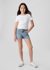 Gap Kids Low Rise Y2K Denim Shortie Shorts