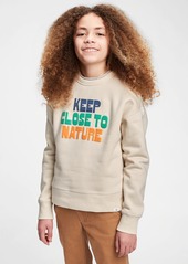 Gap Kids Nature Graphic Crewneck Sweatshirt
