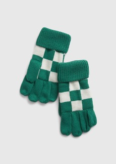 Gap Kids Checkered Gloves