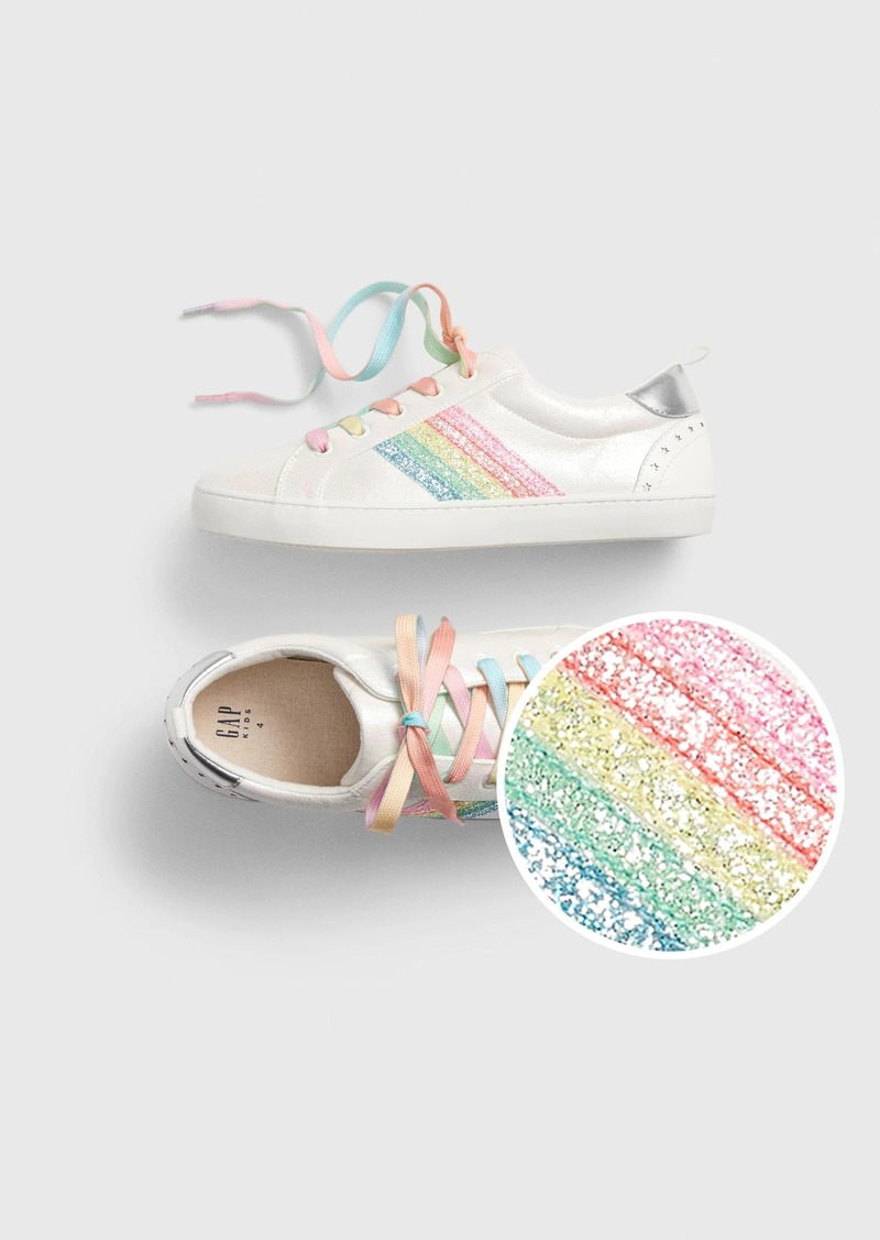 toddler rainbow sneakers