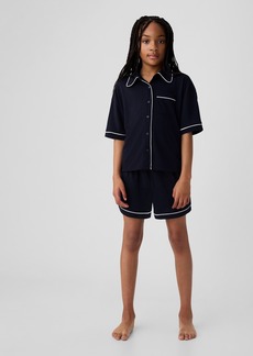 Gap Kids Recycled French Terry PJ Short Set