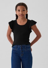 Gap Kids Rib Flutter T-Shirt