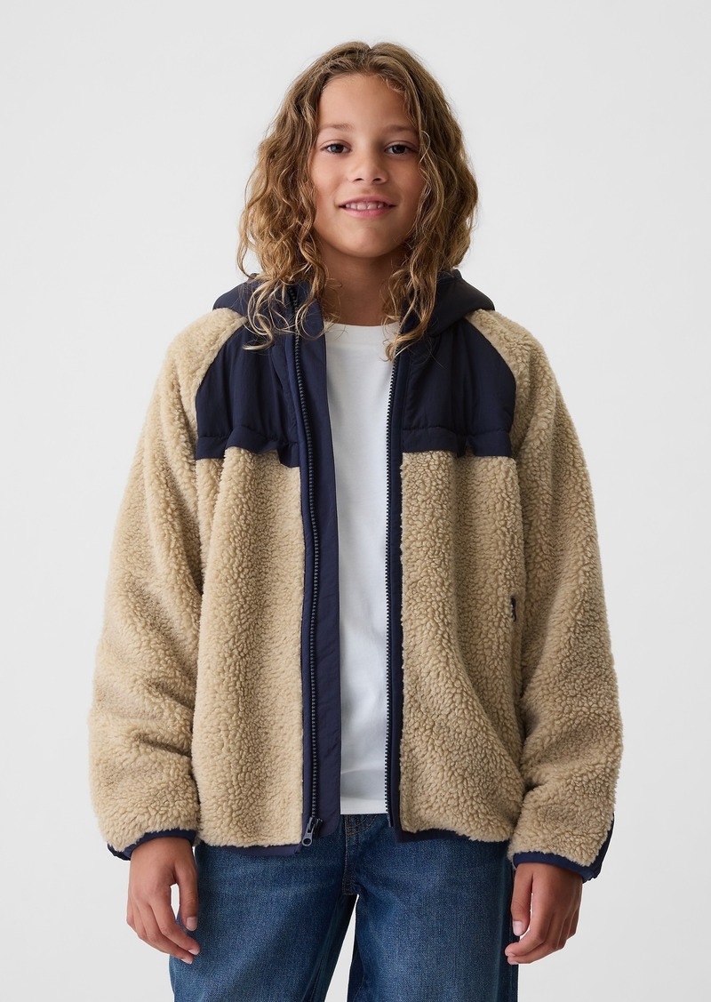 Gap Kids Sherpa Hooded Jacket