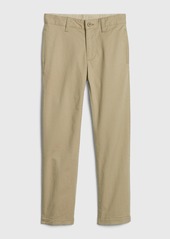 Kids Uniform Relaxed Fit Khakis with Gap Shield