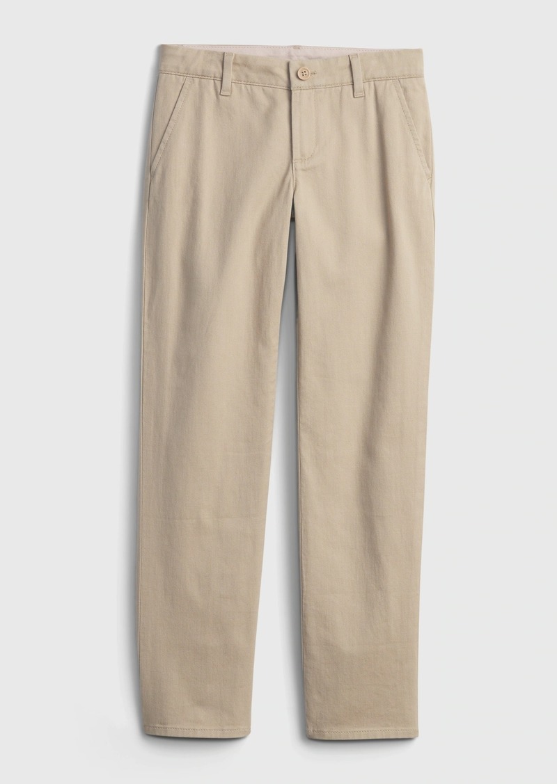 Kids Uniform Skinny Khakis with Gap Shield