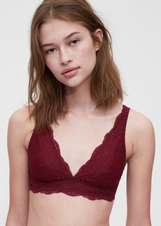 gap plunge seamless bralette