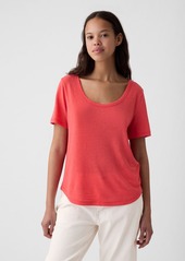 Gap Linen-Blend T-Shirt