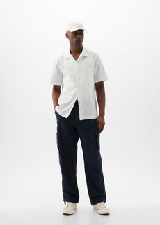 Gap Linen-Cotton Cargo Pants