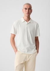 Gap Linen-Cotton Polo Shirt Shirt