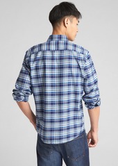 Gap Lived-In Stretch Oxford Shirt in Untucked Fit