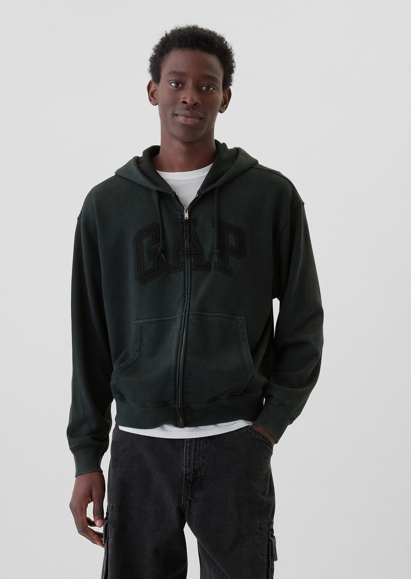 Gap Logo Zip Hoodie