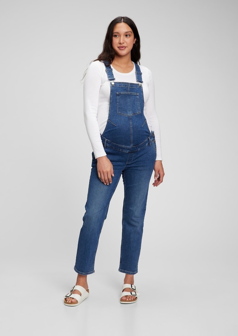 Gap Maternity Denim Overalls