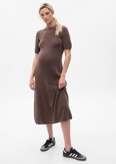 Gap Maternity CashSoft Midi Sweater Dress