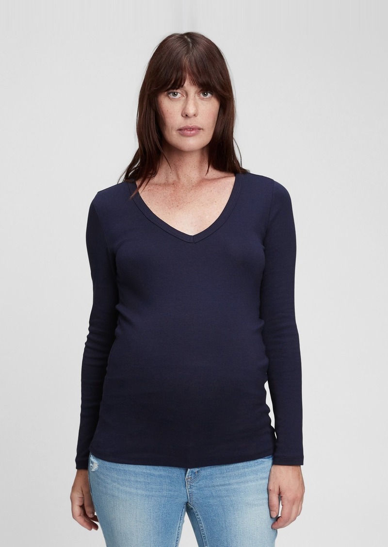 Gap Maternity Modern V-Neck T-Shirt