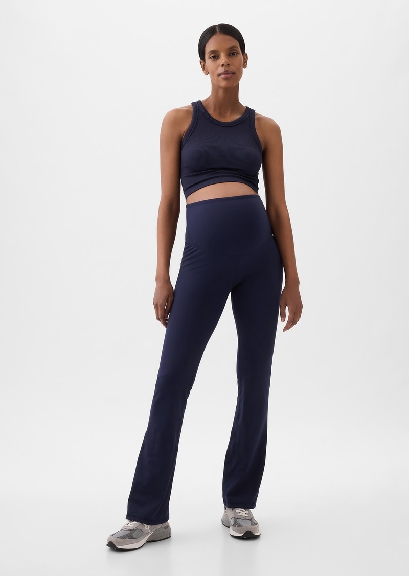 Gap Maternity Power Full Panel Flare Leggings