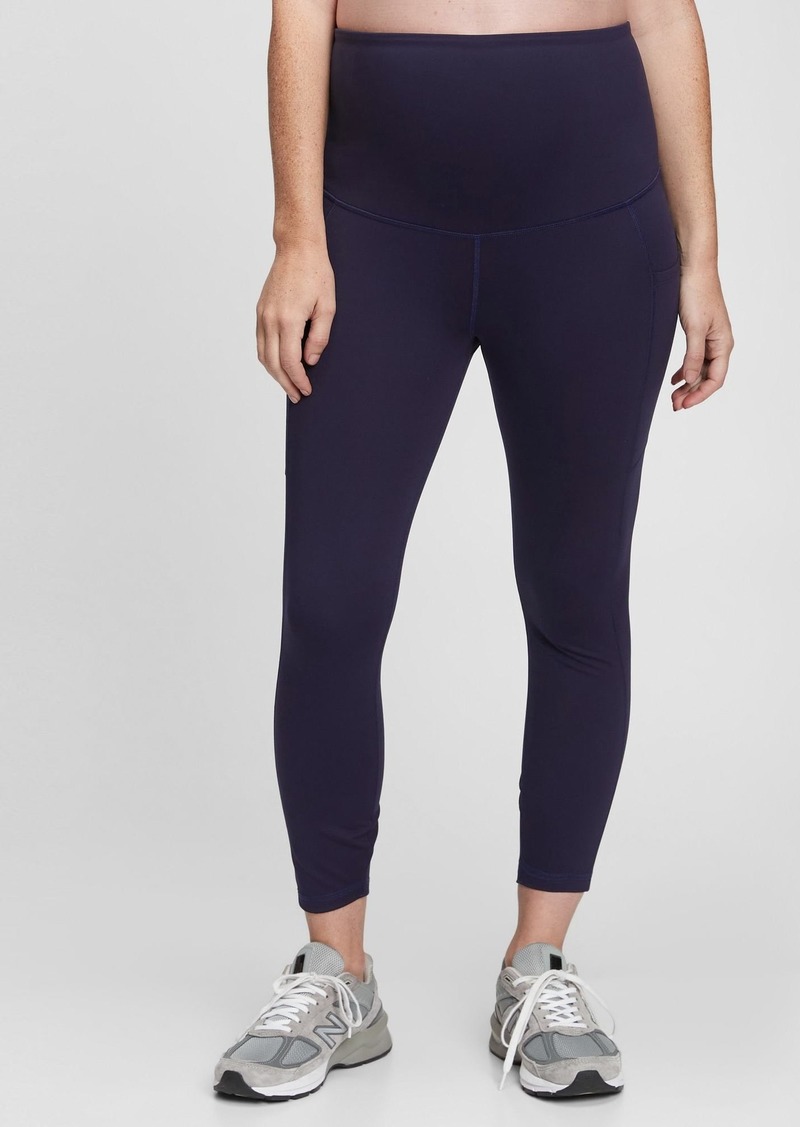 Gap Maternity Recycled Power Full Panel 7/8 Leggings