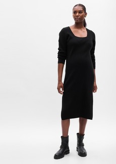 Gap Maternity CashSoft Rib Midi Sweater Dress