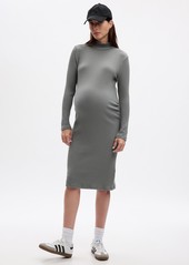 Gap Maternity Rib Midi Sweater Dress