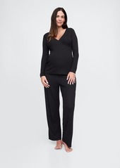 Gap Maternity Rib PJ Set