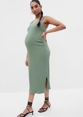 Gap Maternity Rib Tank Dress