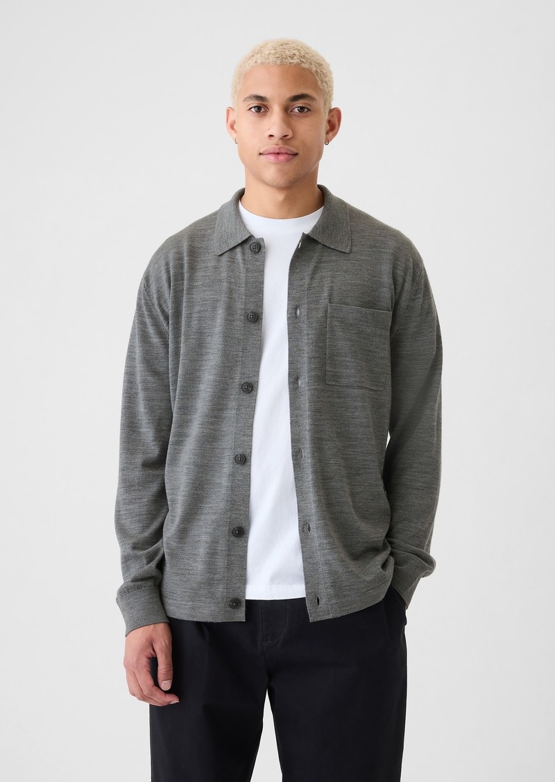 Gap Merino Sweater Shirt