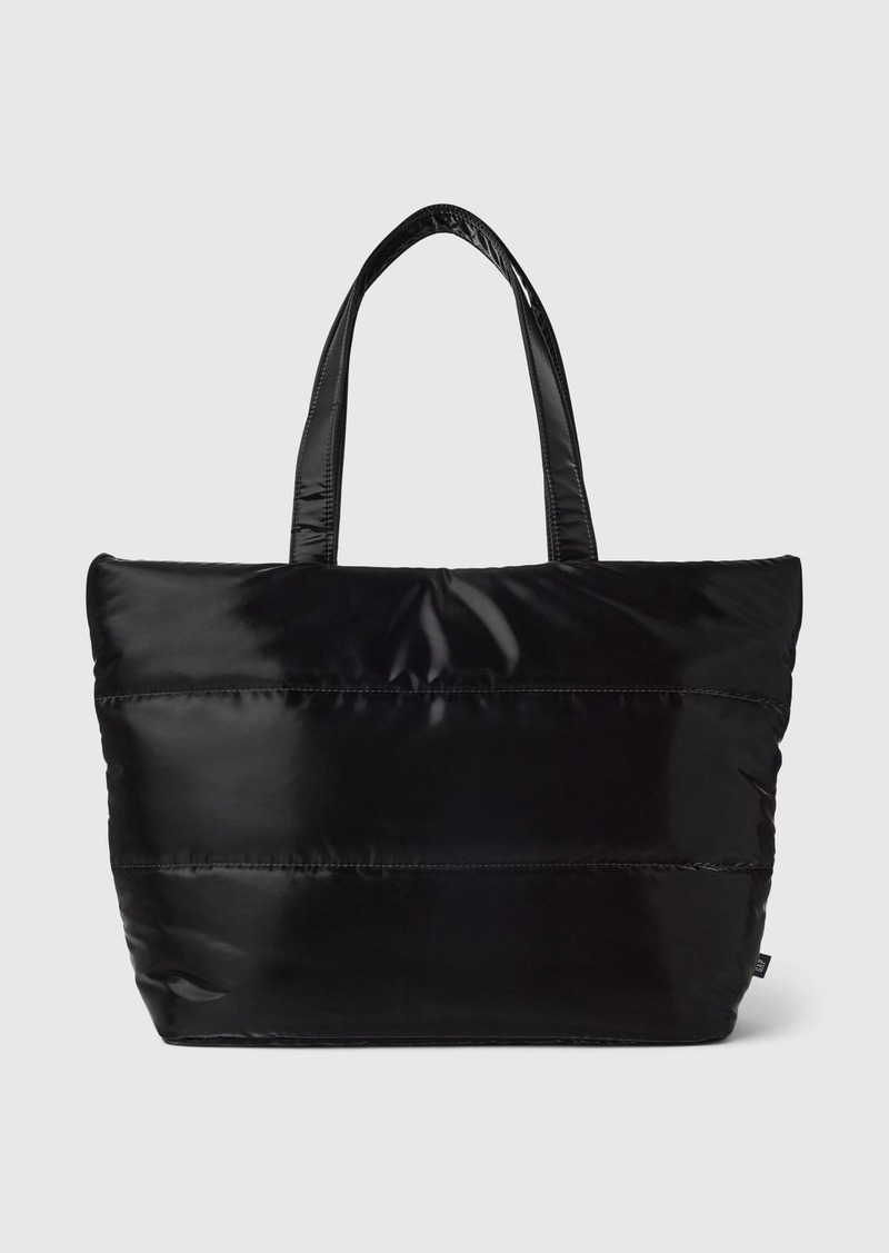 Gap Metallic Puffer Tote Bag