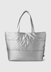 Gap Metallic Puffer Tote Bag