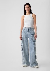 Gap Mid Rise UltraSoft Baggy Jeans