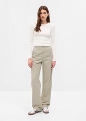 Gap Mid Rise Loose Carpenter Pants